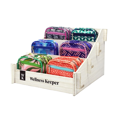 Wellness Keeper Women’s Pill & Vitamin Clutch Disp - 24pcs