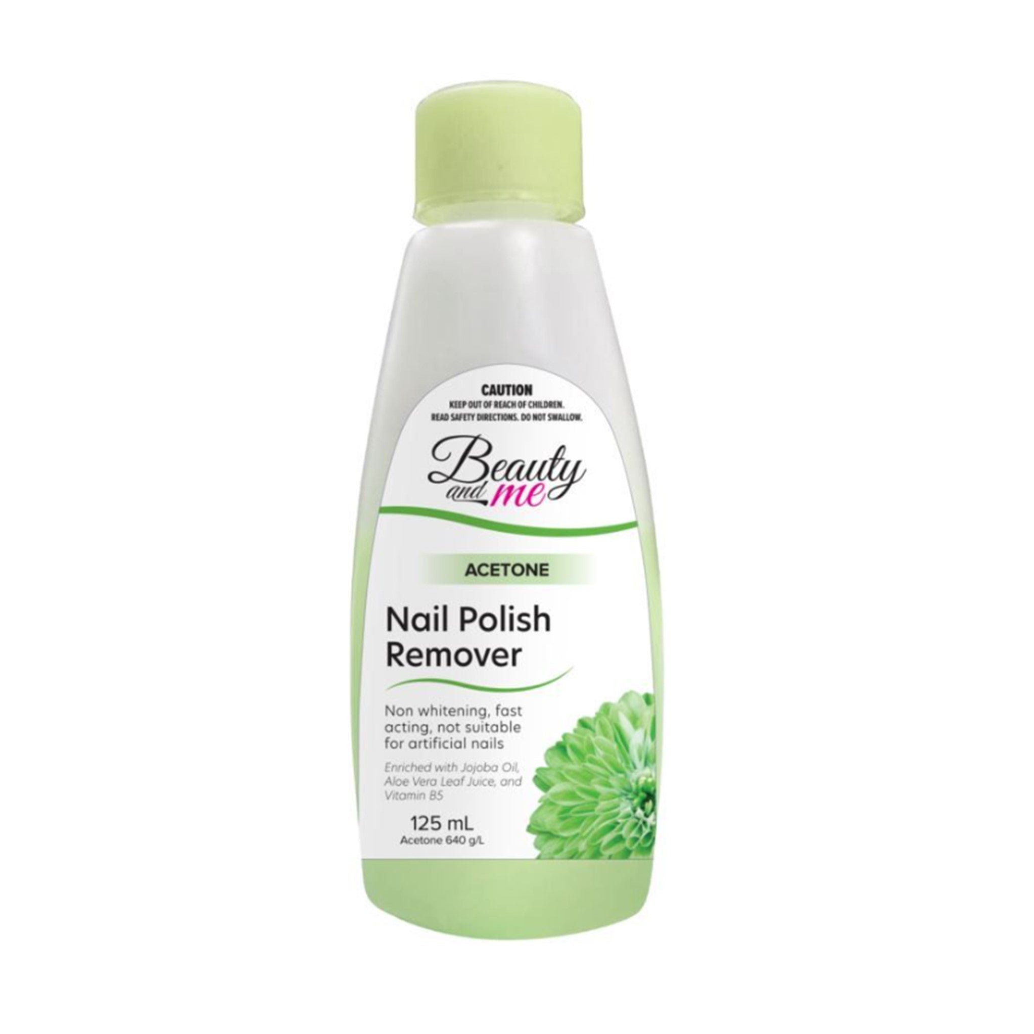 Beauty & Me Nail Polish Remover Acetone 125ml