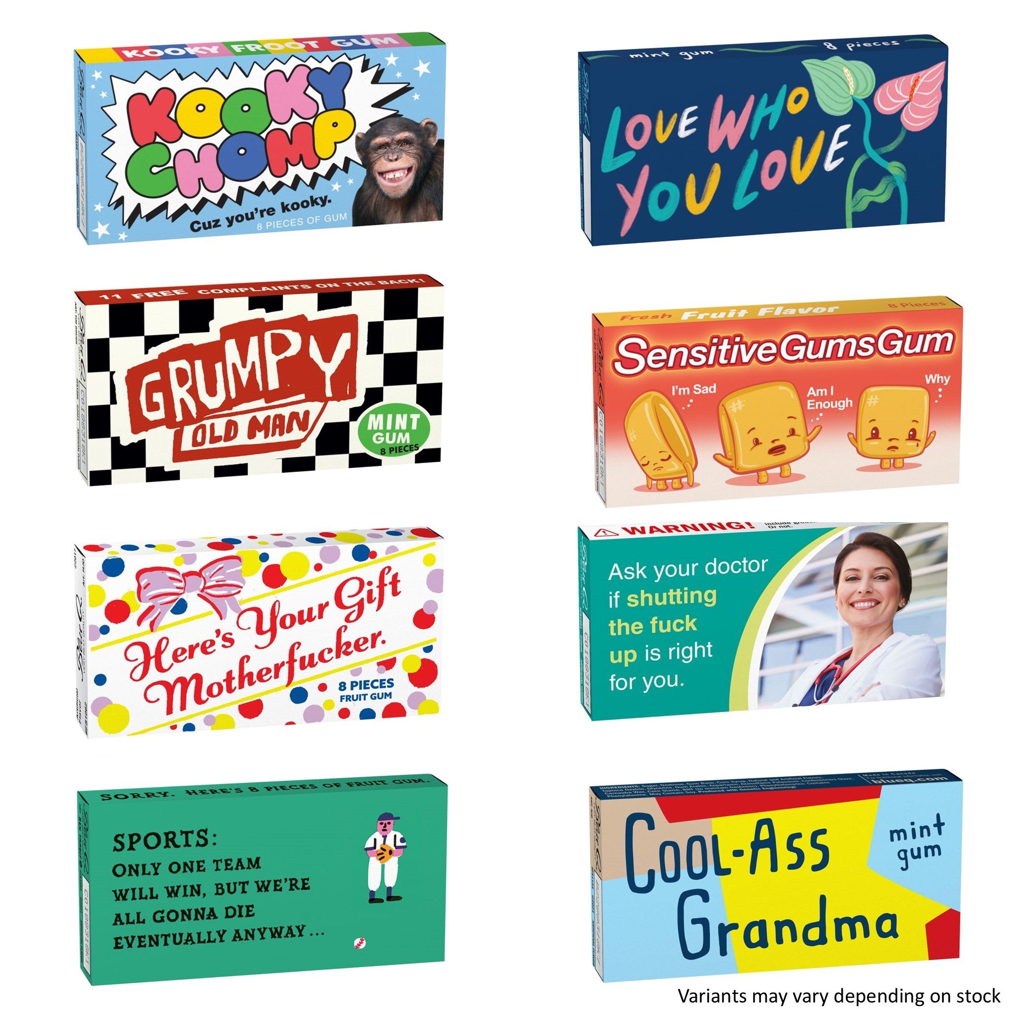 Chewing Gum (20pcs) - Mixed Display