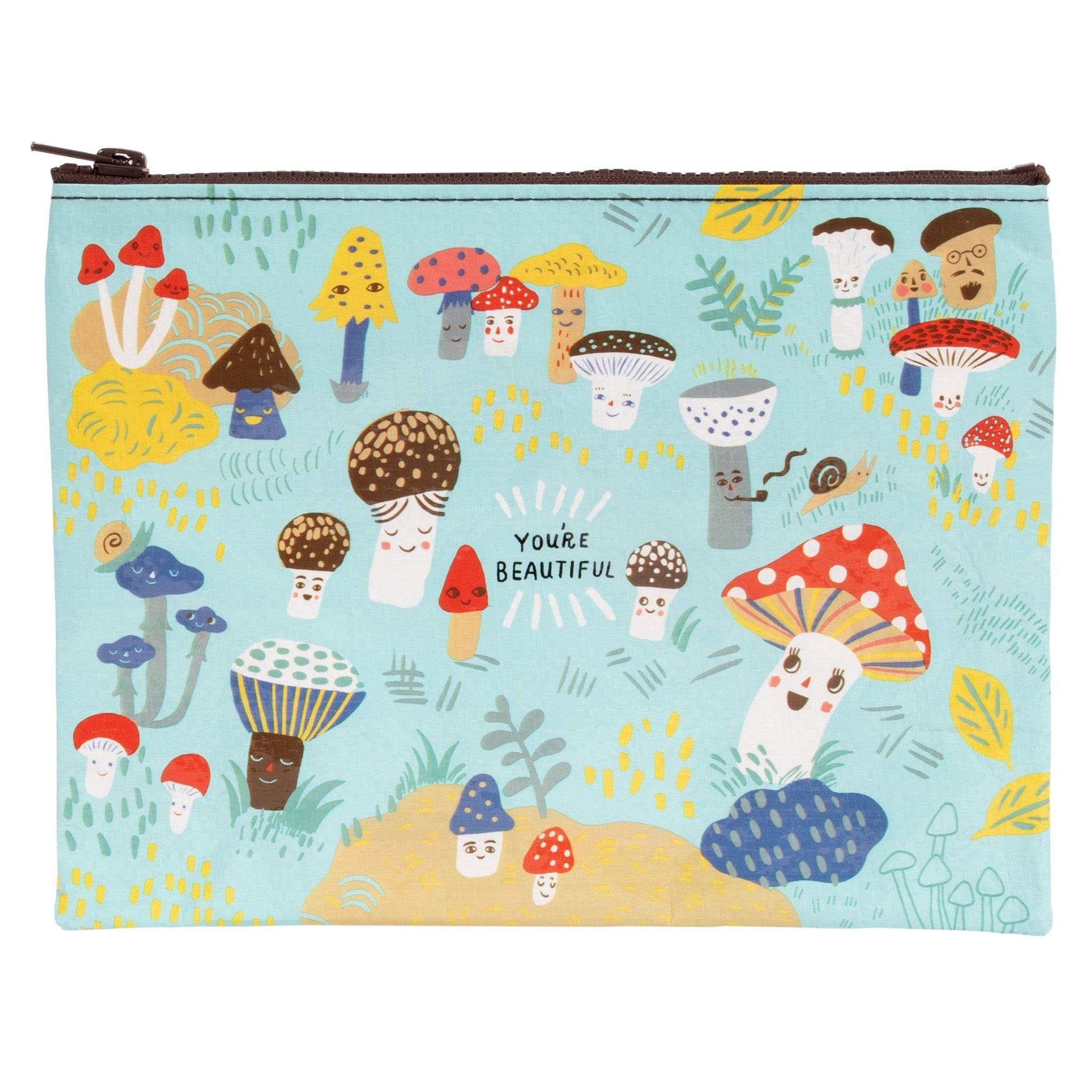 Zipper Pouch - Cute Lil Mushrooms