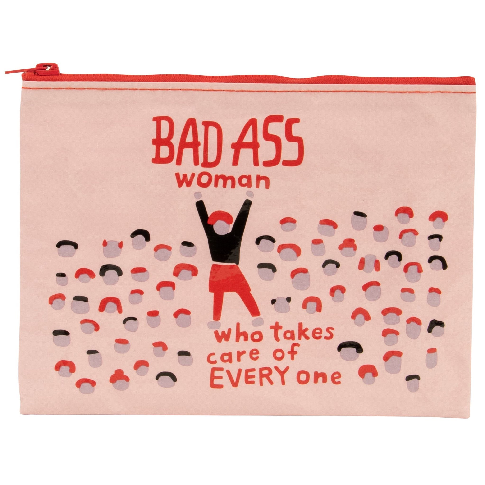 Zipper Pouch - Bad Ass Woman