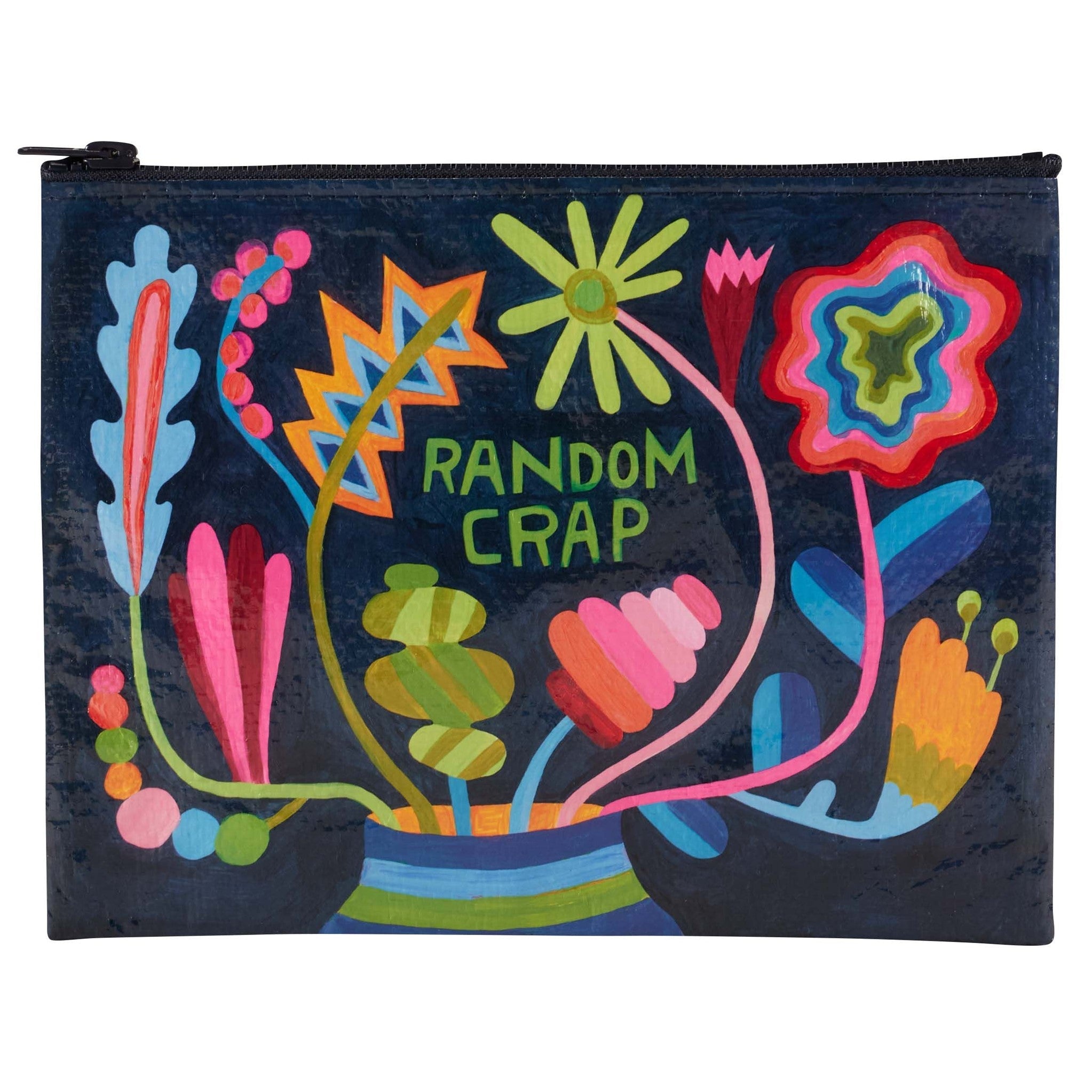 Zipper Pouch - Random Crap Floral