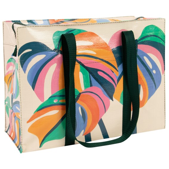 Shoulder Tote Bag - Monstera Leaf