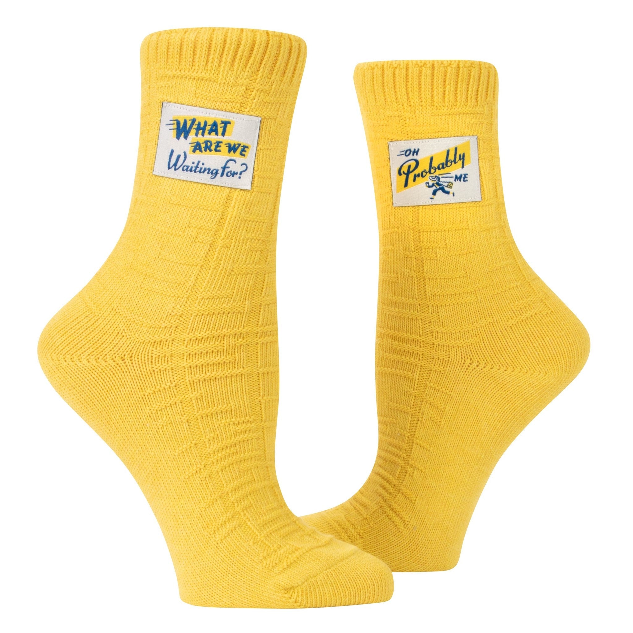 Tag Socks - What Are We Waiting L/XL