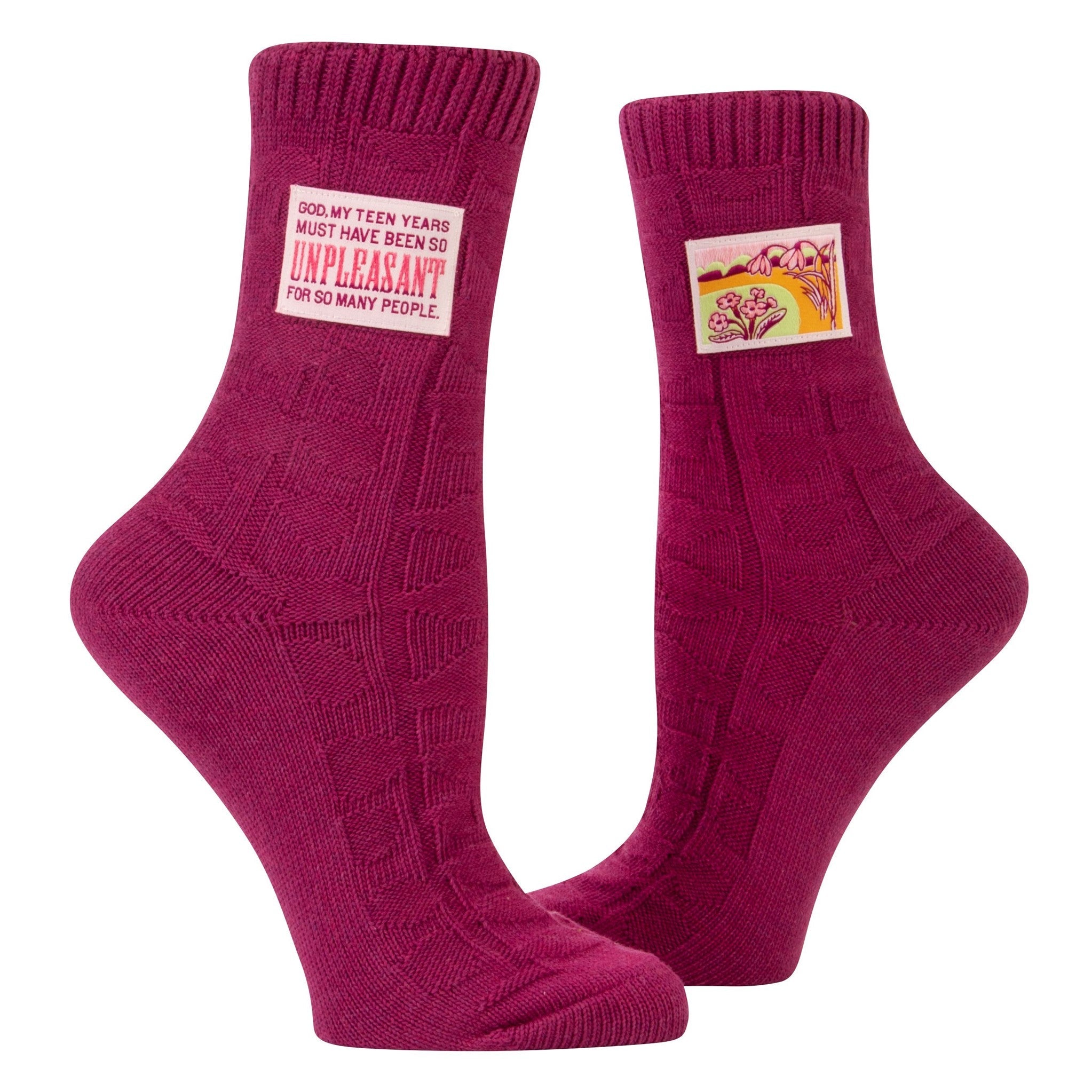 Tag Socks - God My Teen Years L/XL