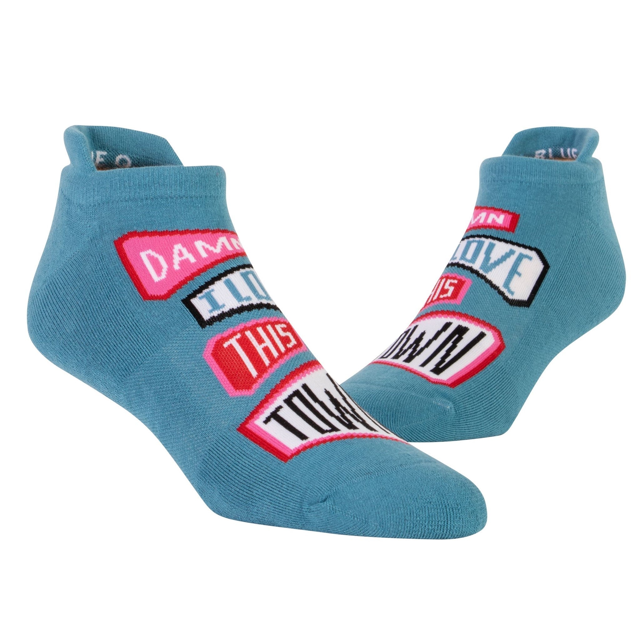 Sneaker Socks - Love This Town Sneaker Socks L/XL