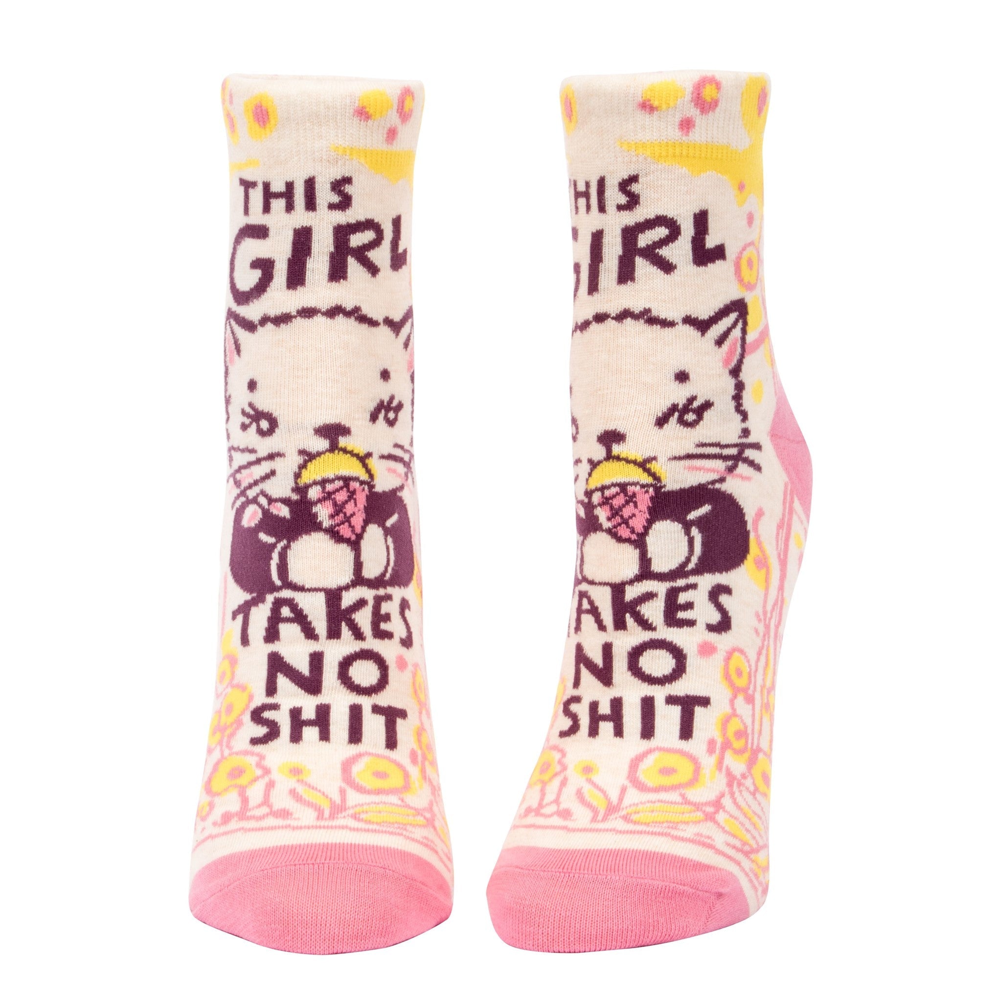 Ankle Socks - Girl Takes No Shit