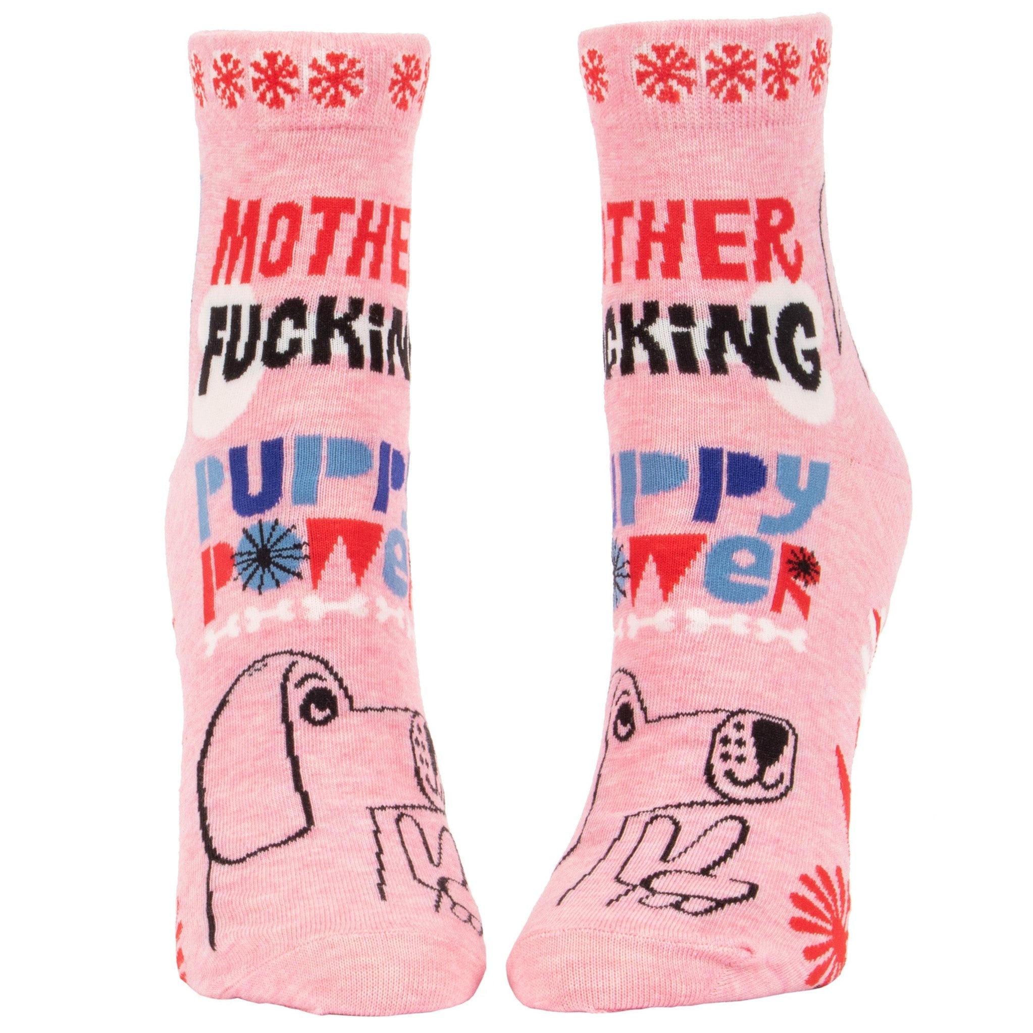 Ankle Socks - MF'in Puppy Power