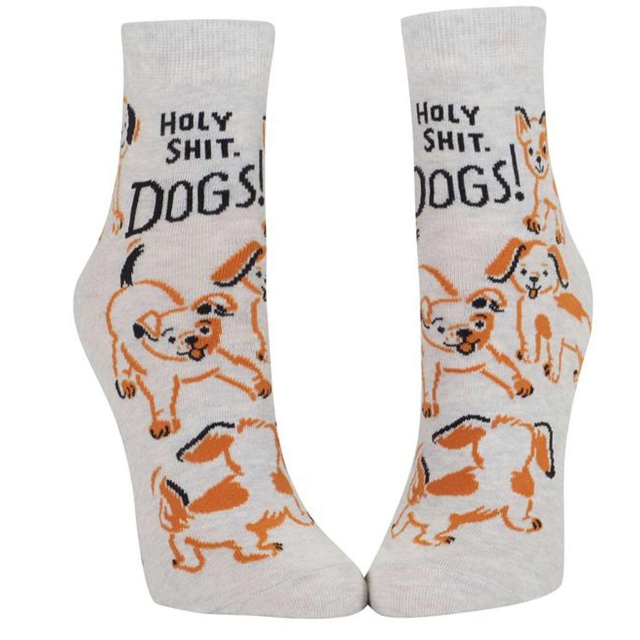 Ankle Socks - Holy Shit. Dogs!
