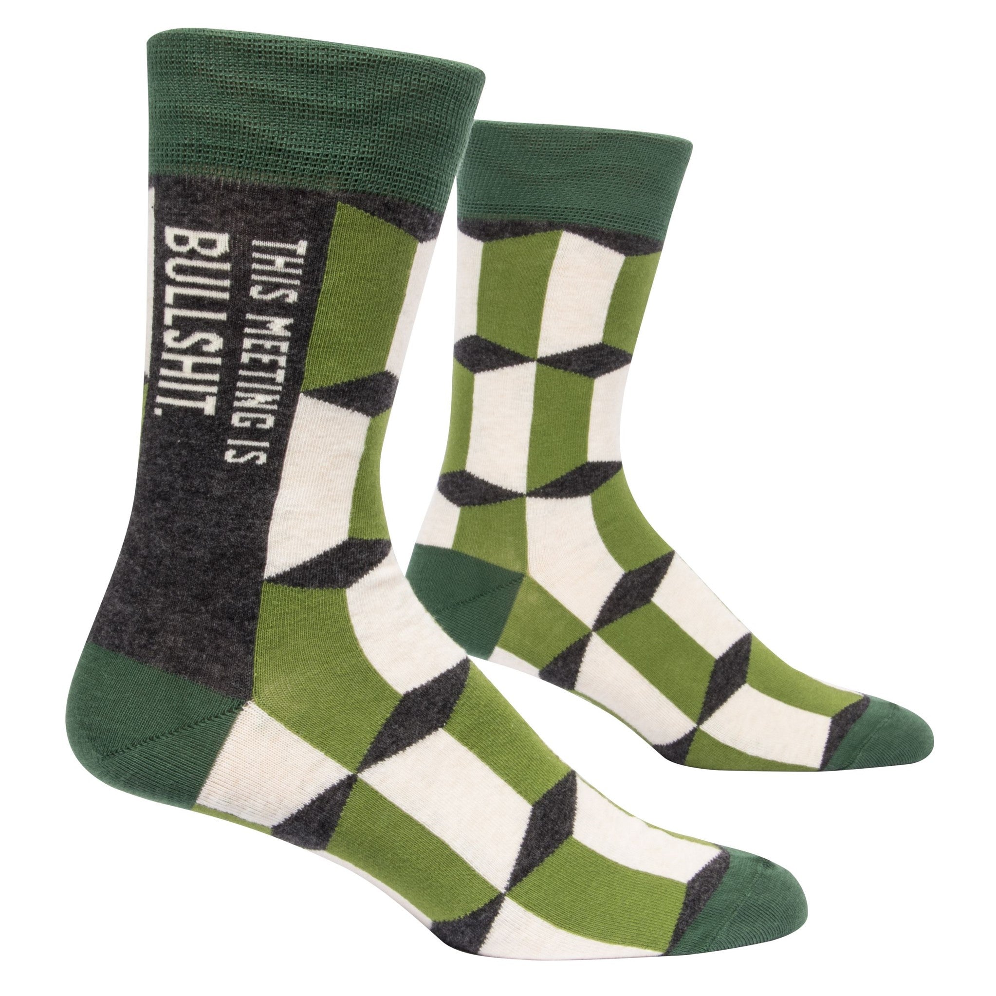 Men's Socks - This Meeting is Bullshit