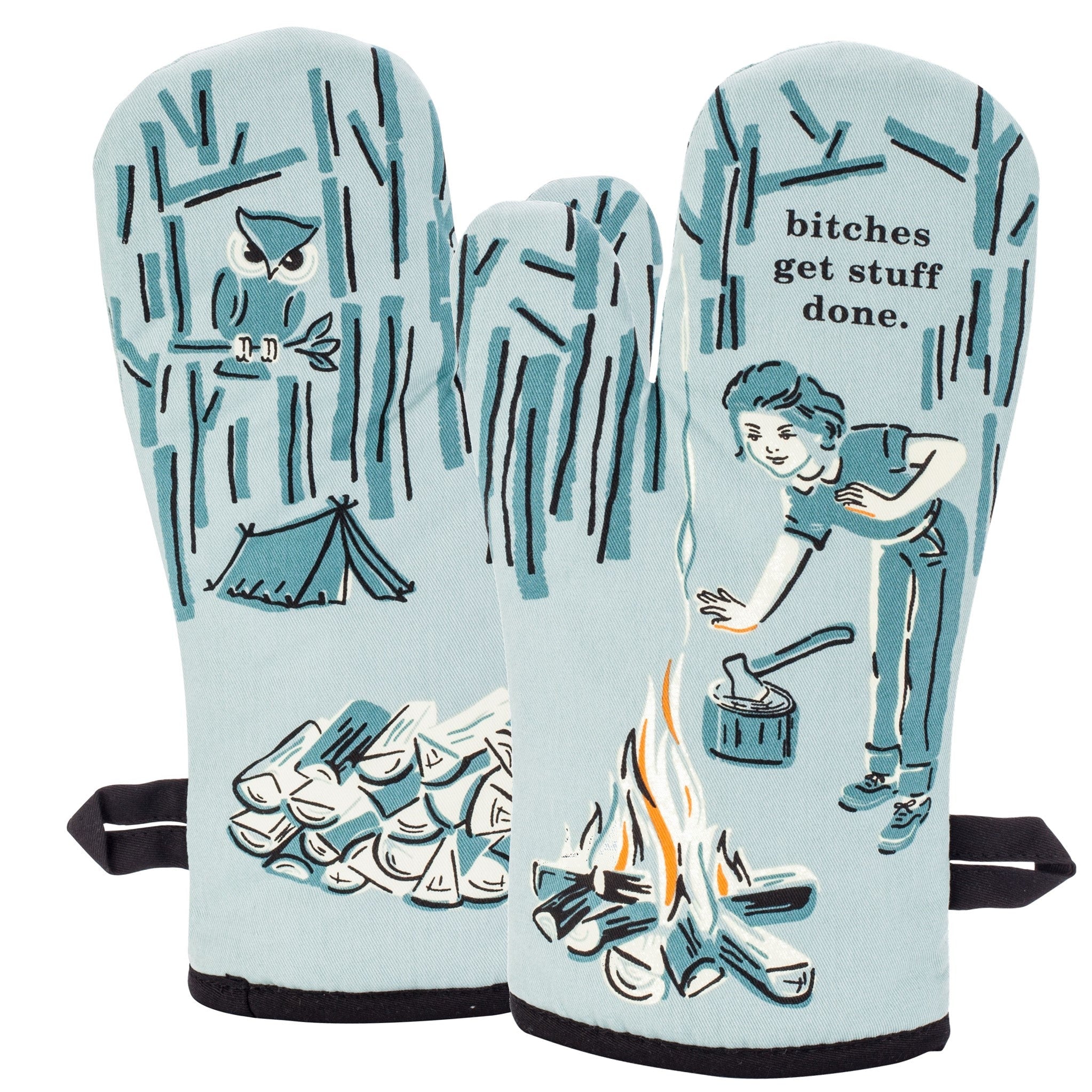 Oven Mitt - Bitches Get Stuff Done