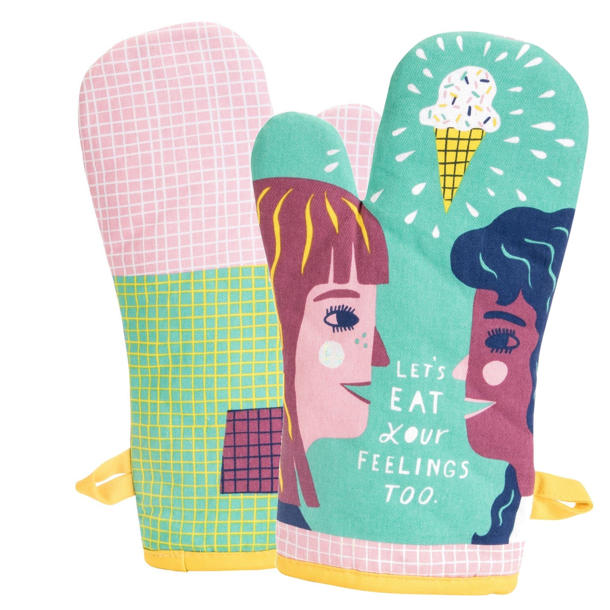 Oven Mitt - Let's Eat Your Feelings Too