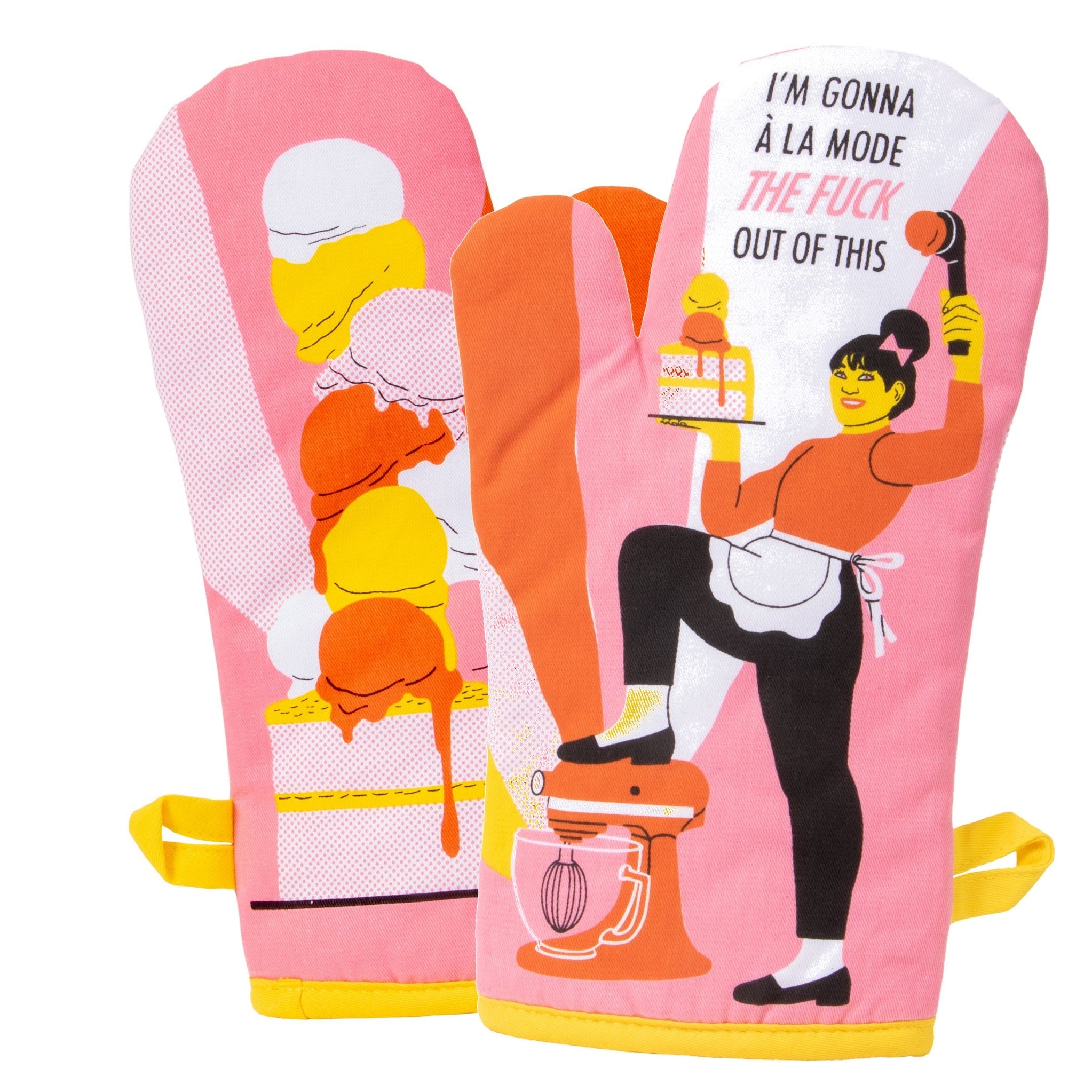 Oven Mitt - A La Mode The Fuck