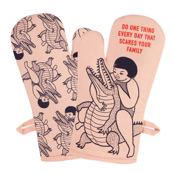 Oven Mitt - Scares Your Family