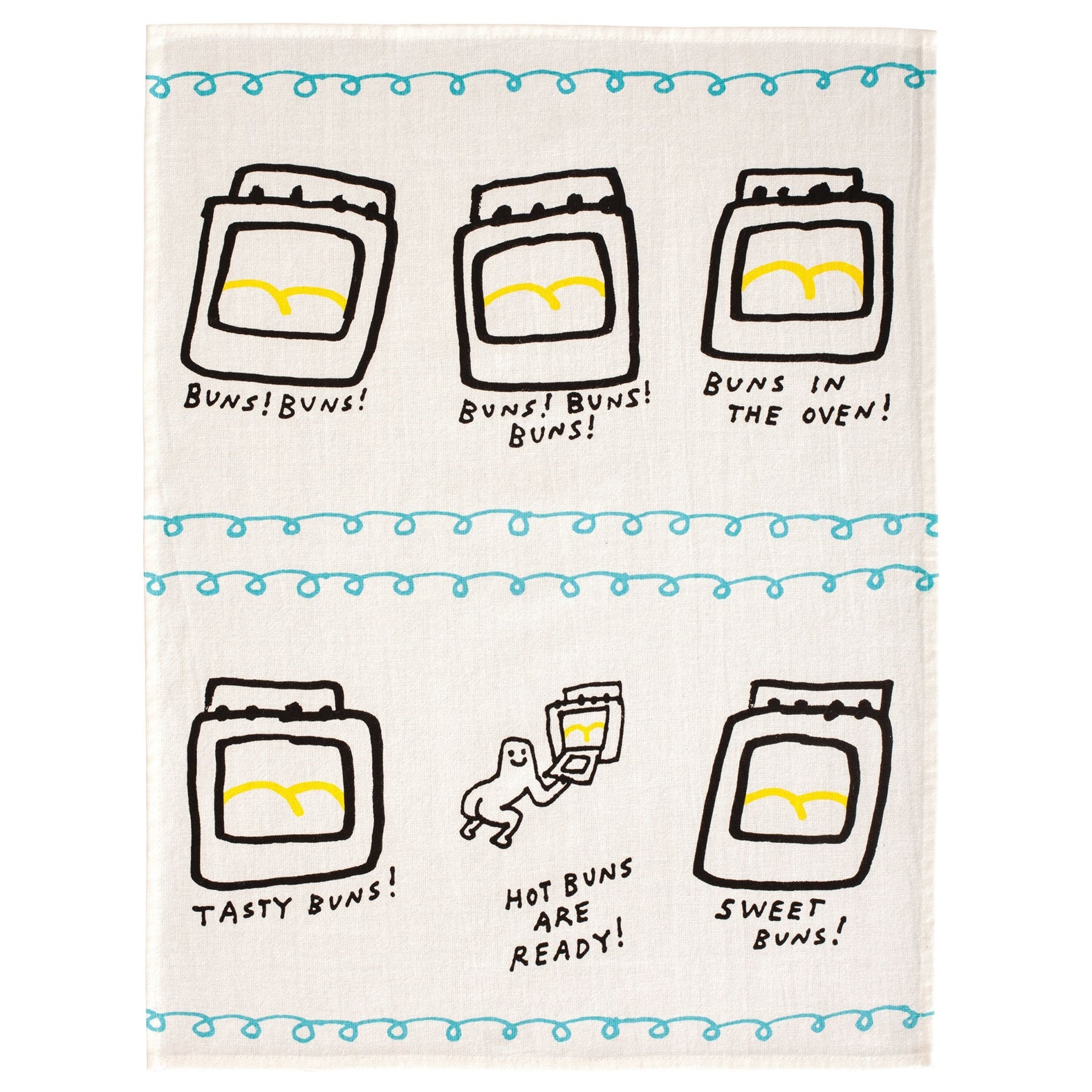 Dish Towels - Hot Buns Are Ready
