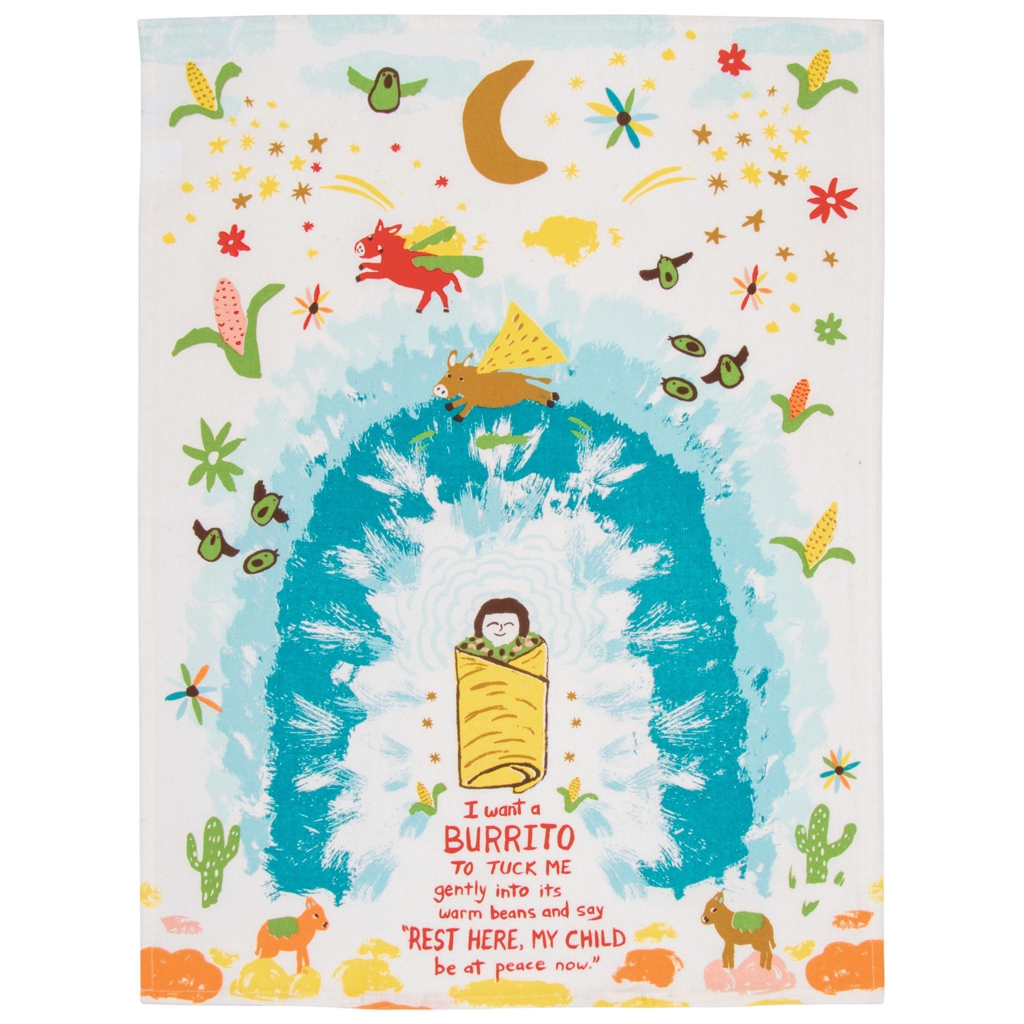 Dish Towels - I Want A Burrito