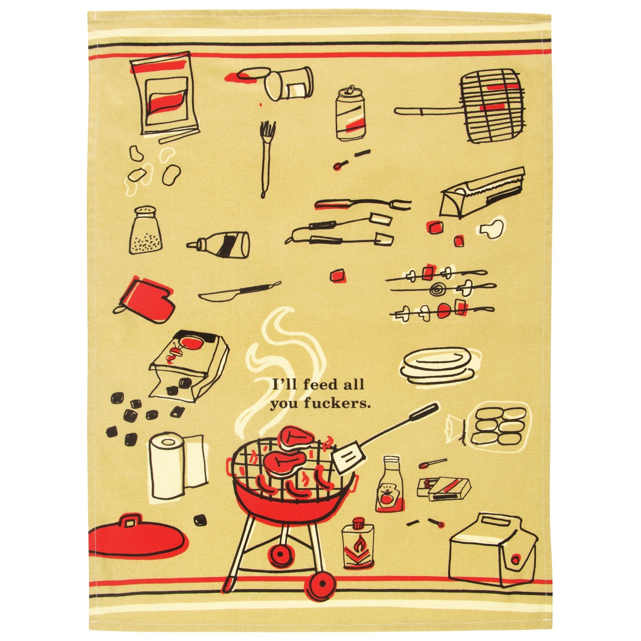 Dish Towels - I'll Feed All You Fuckers