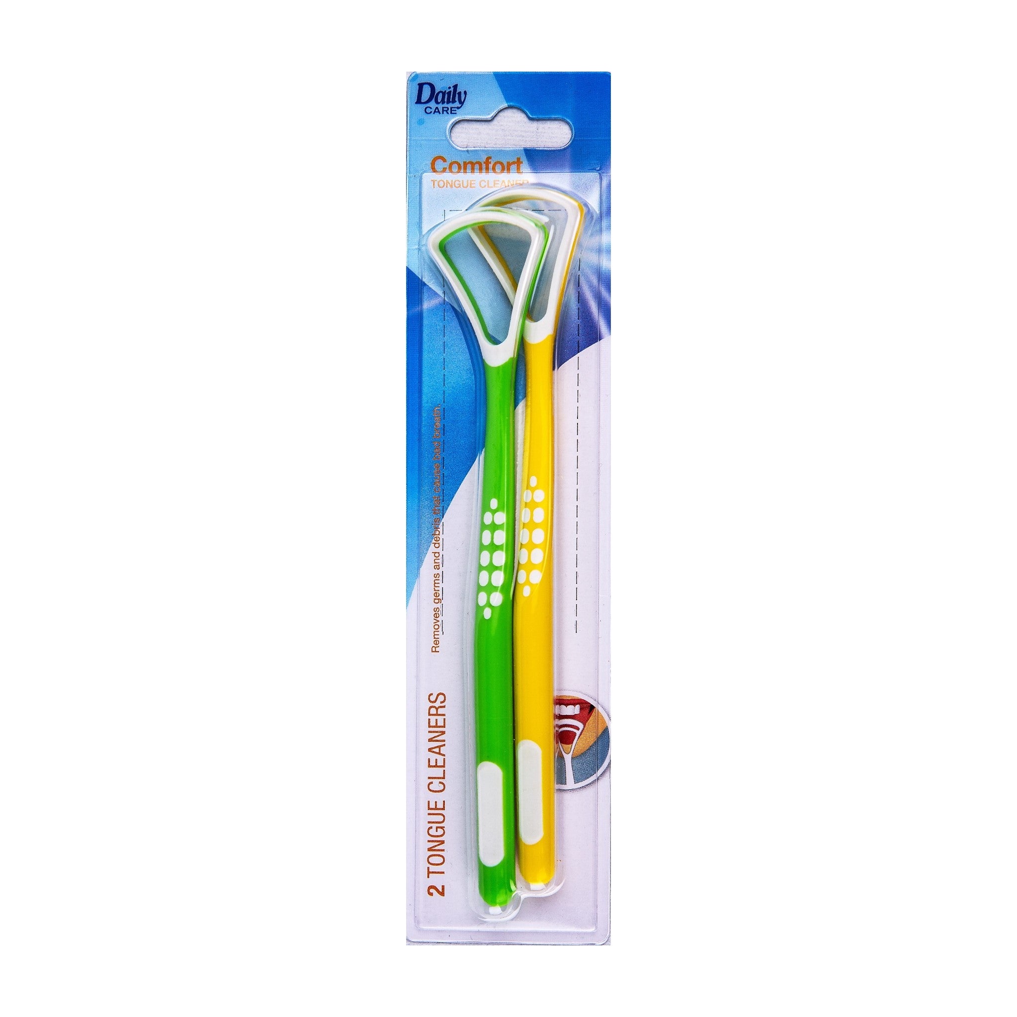 Daily Care Comfort Tongue Cleaner 2pcs