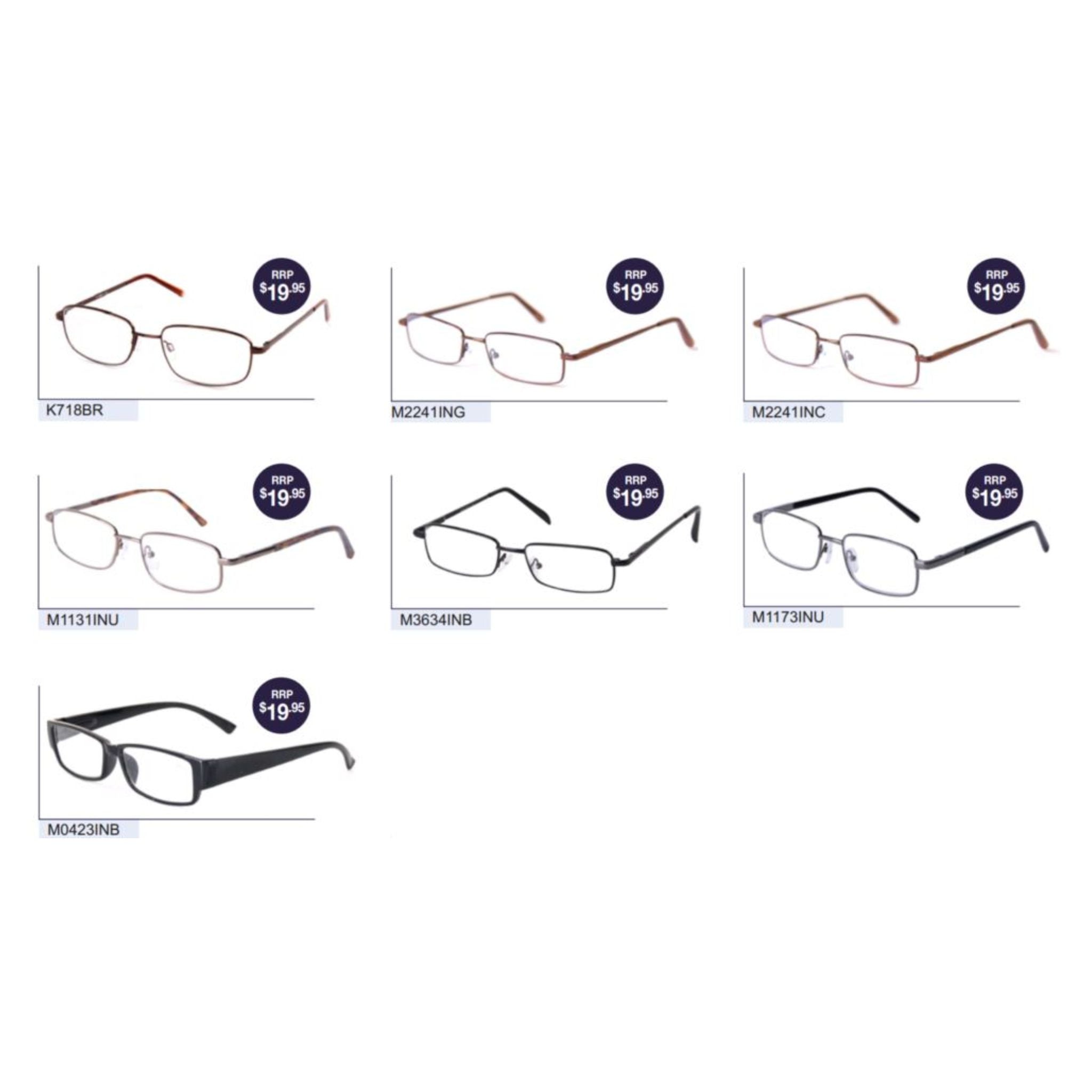 INSIGHT READERS MENS - $19.95