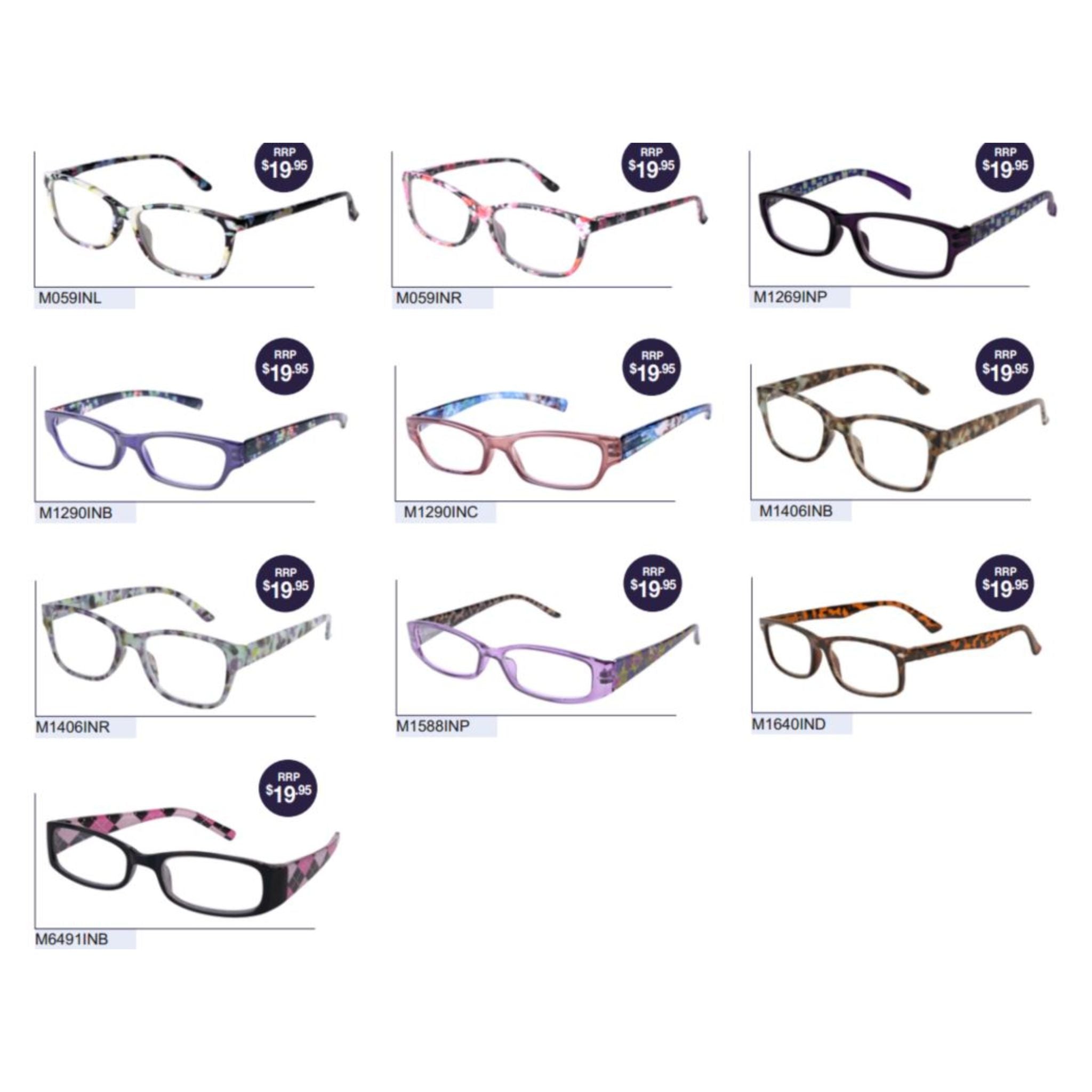 INSIGHT READERS WOMENS - $19.95