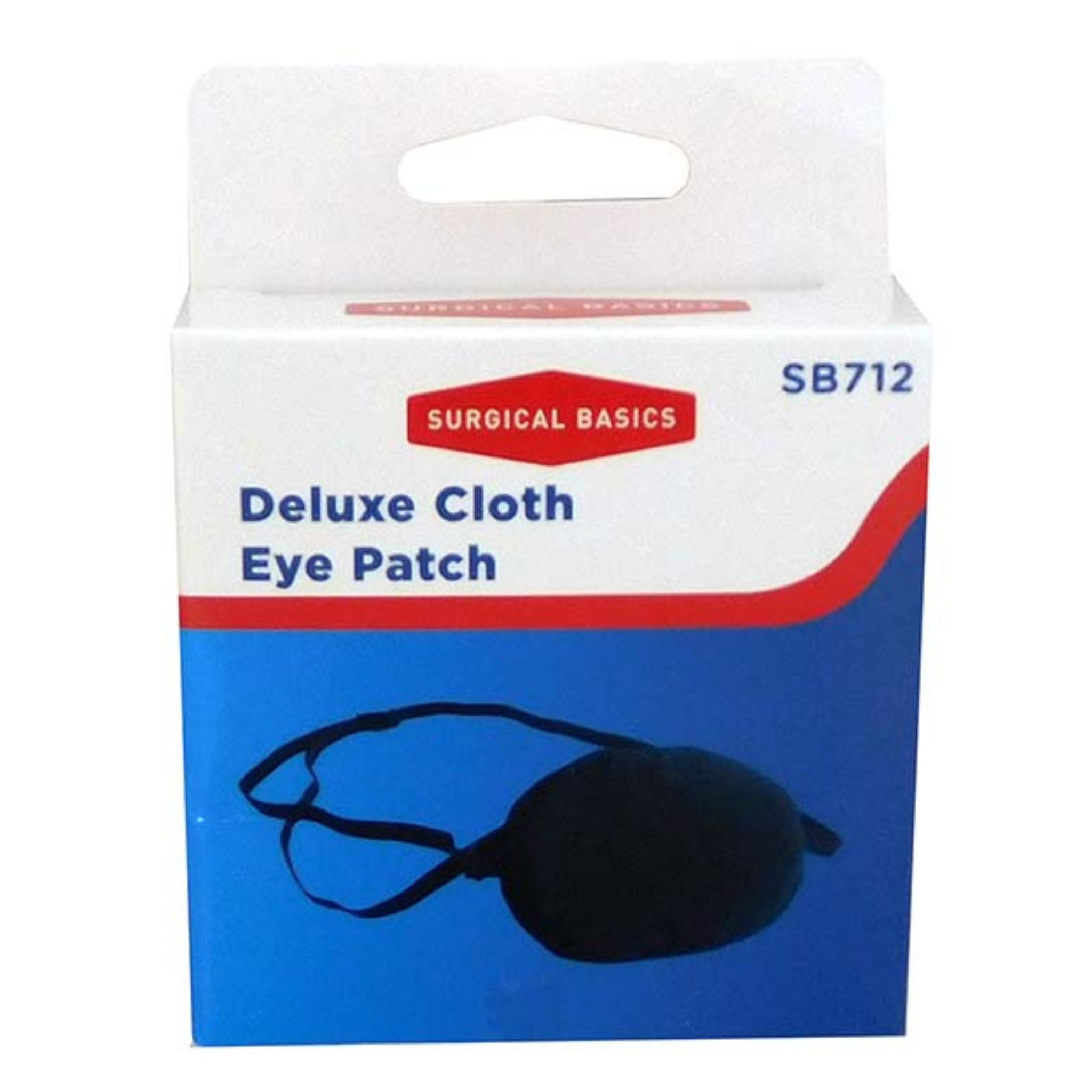 SB Deluxe Cloth Eye Patch Disp - 6pcs