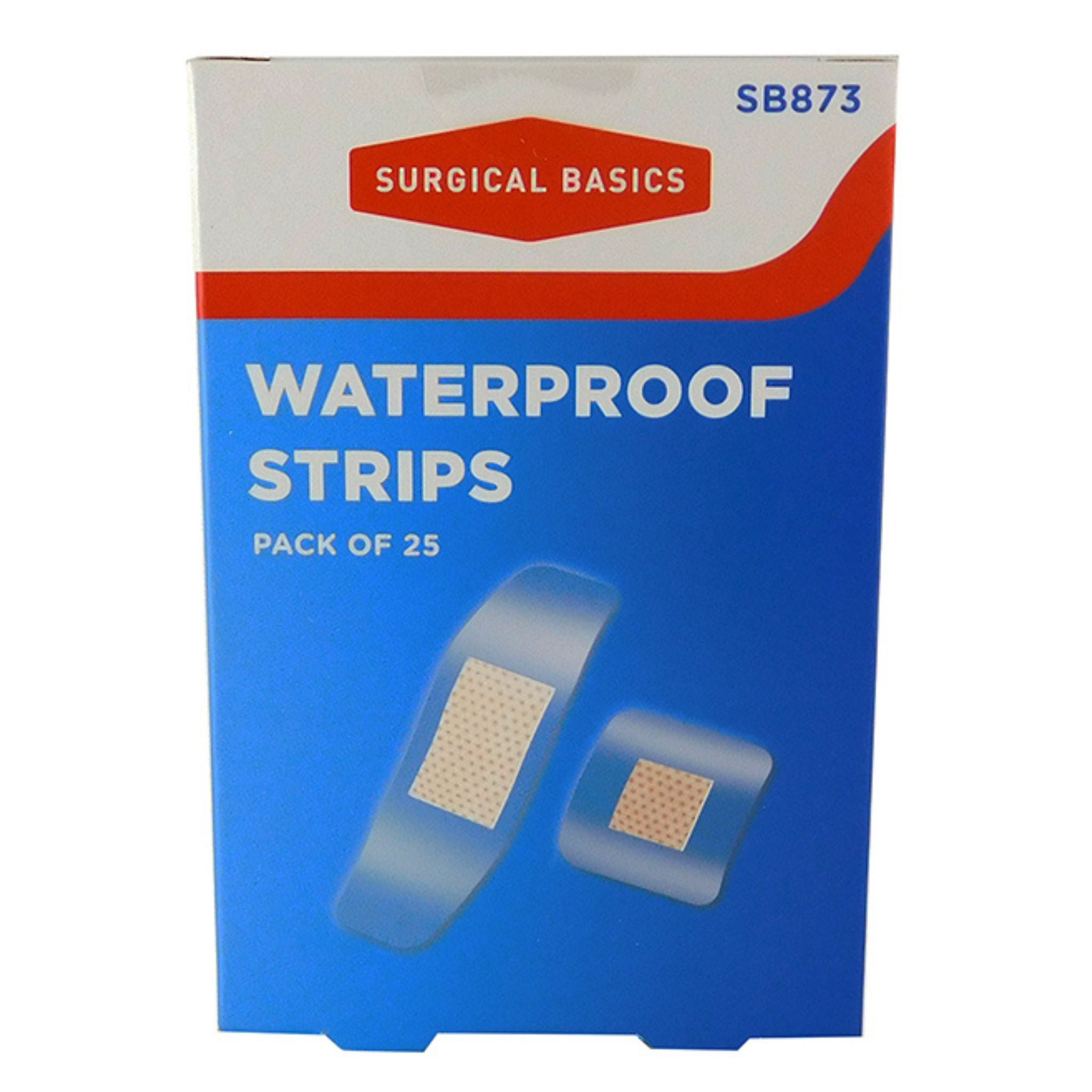 SB Waterproof Strips 25pk Disp - 8pcs