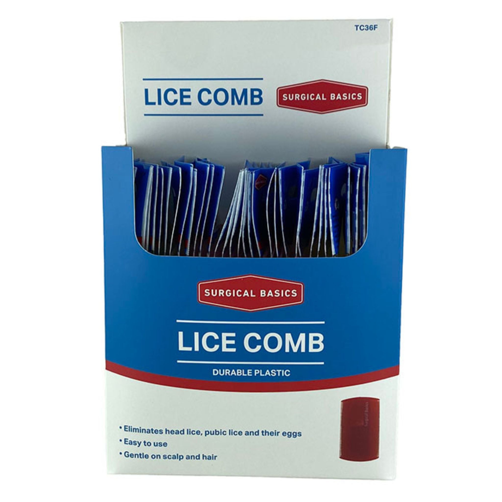 SB Lice Comb Fluro - Disp 36pcs