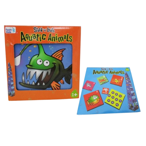 Aquatic Animal Stack and Learn Puzzle