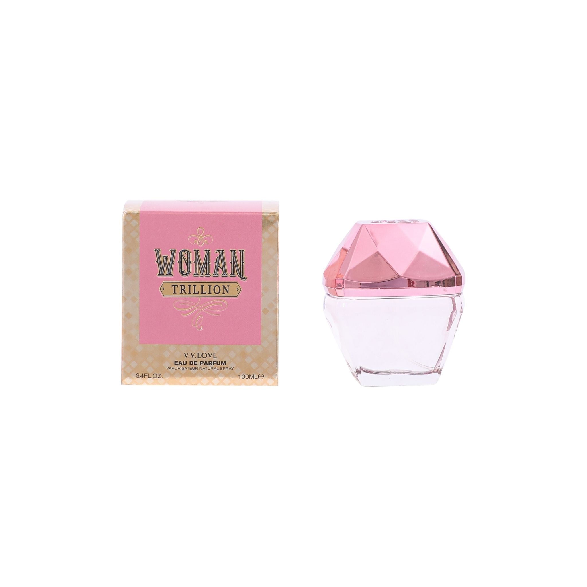 Womens EDP 100ml - Woman Trillion Rose
