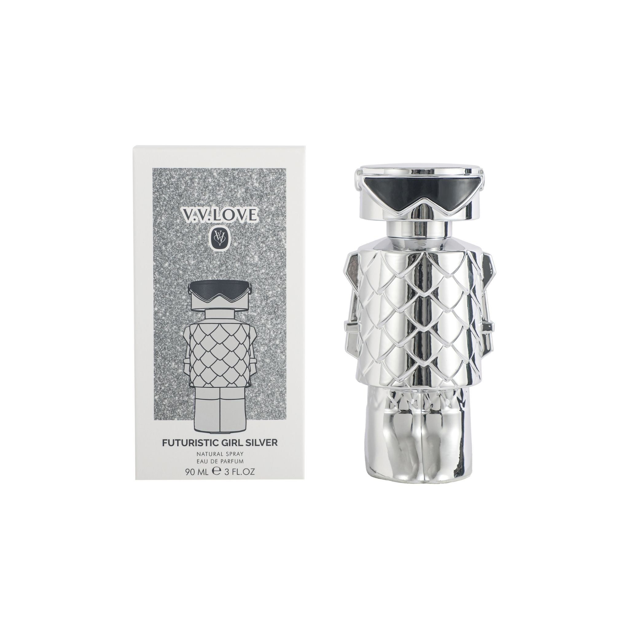 Womens EDP 100ml - Futuristic Girl Silver